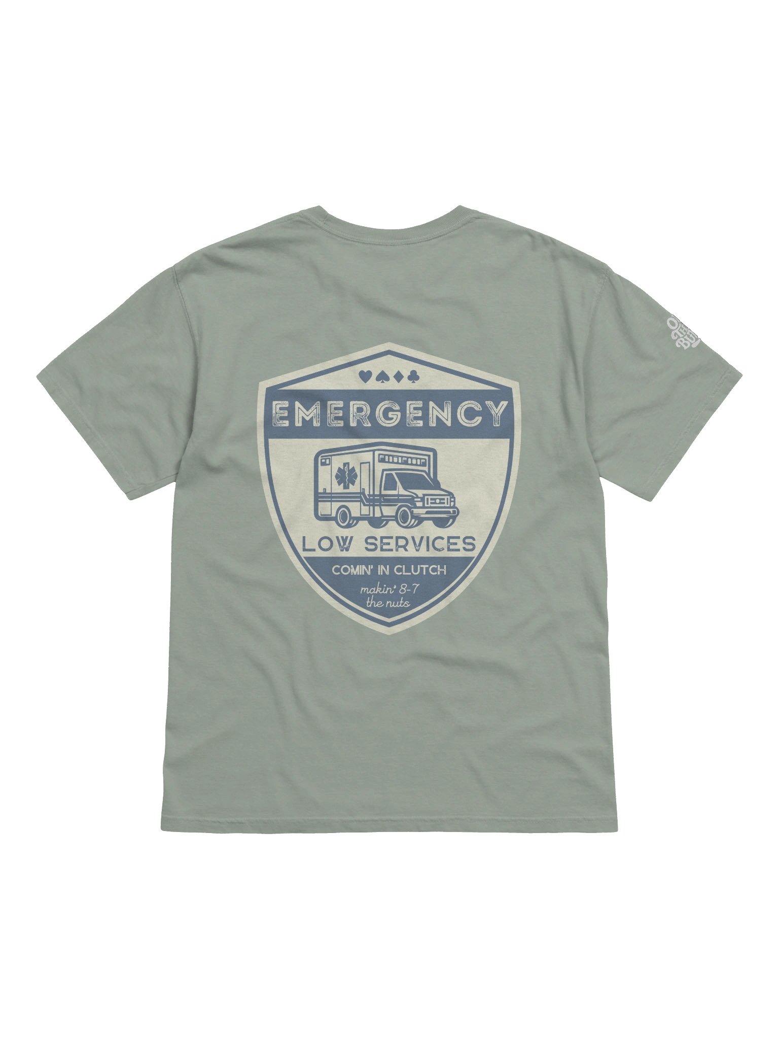 'Emergency Low Services' Tee product image (2)