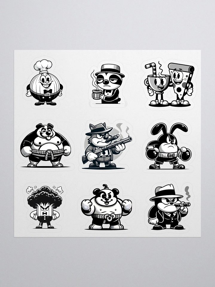 Vintage Cartoon Stickers product image (1)