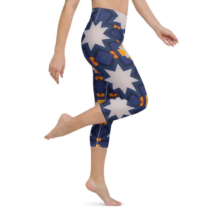 Basketball Court Capri Leggings product image (1)