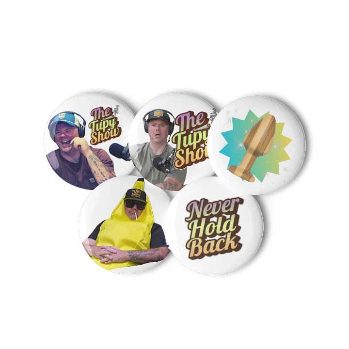 The Tupy Show Motto Pin Set product image (2)