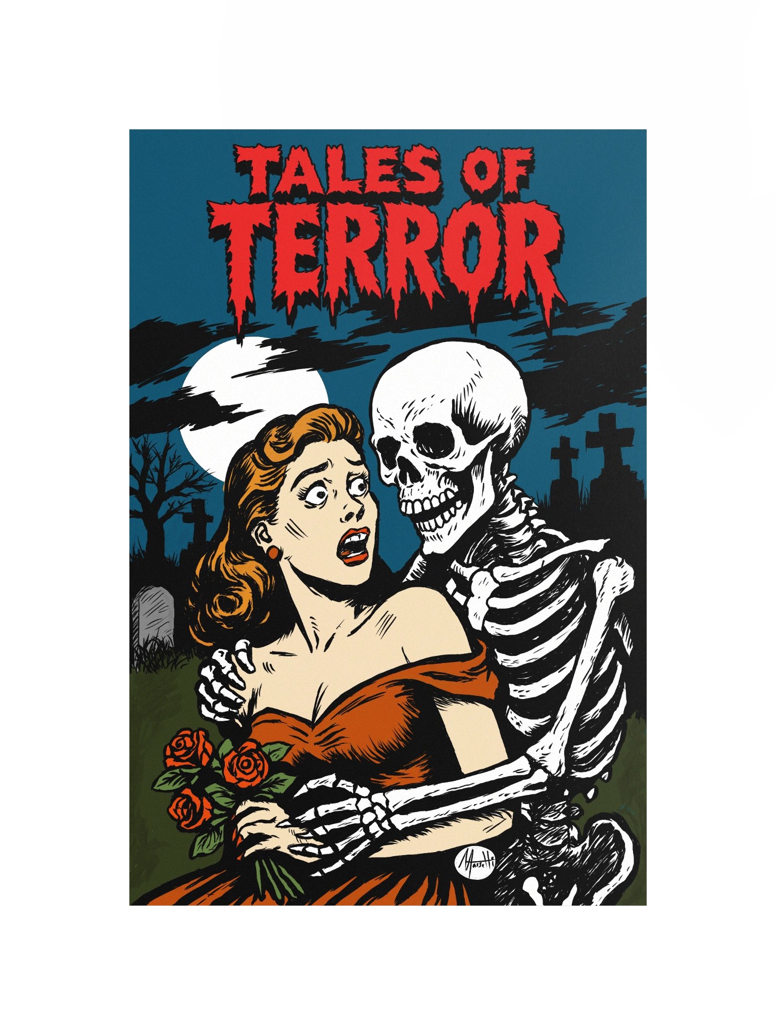 Tales of Terror Art Print - Dead Lovers product image (4)