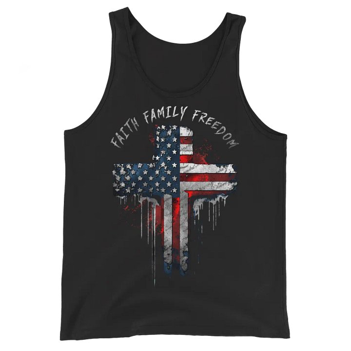Faith Family Freedom Tank Top product image (1)