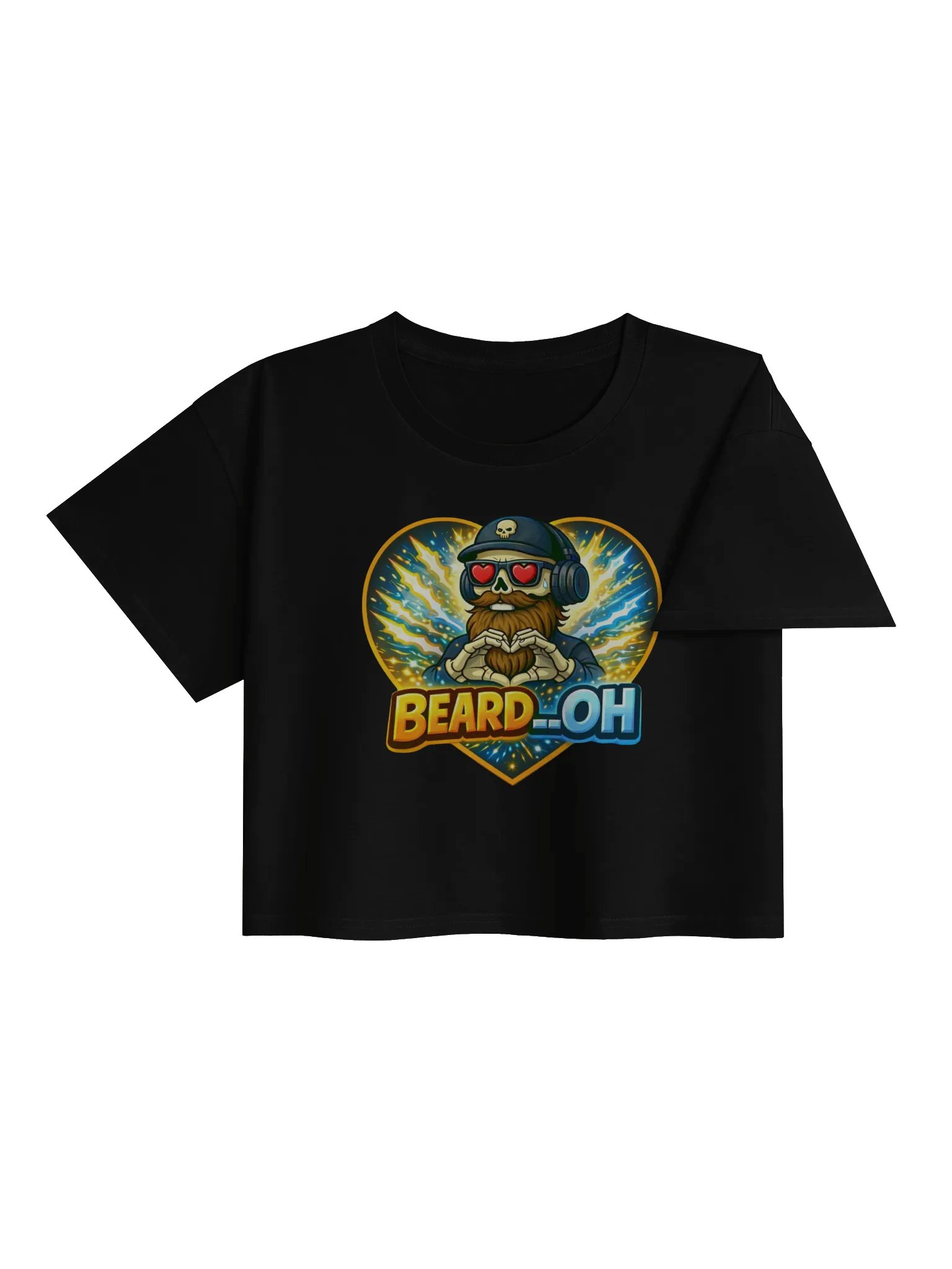 Beard__Oh Heart Logo Crop Top product image (3)