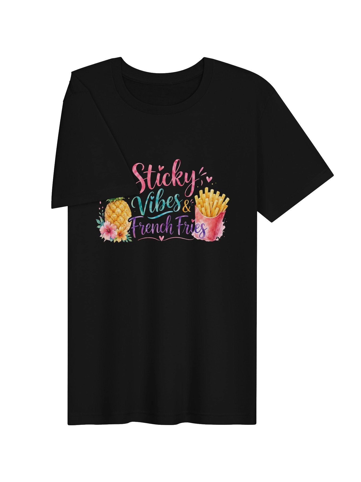 Sticky Vibes & French Fries IVF T-Shirt product image (8)