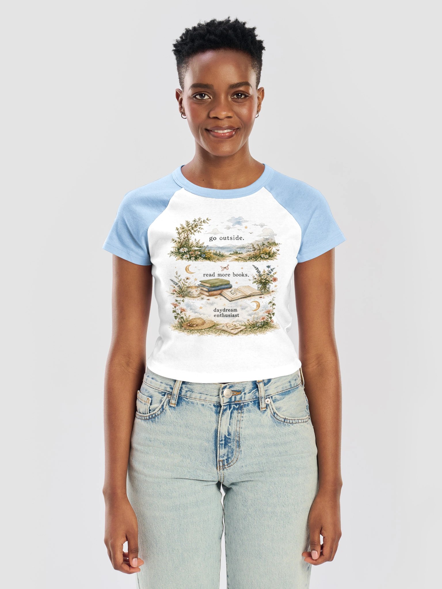 Daydream Enthusiast Baby Tee product image (5)
