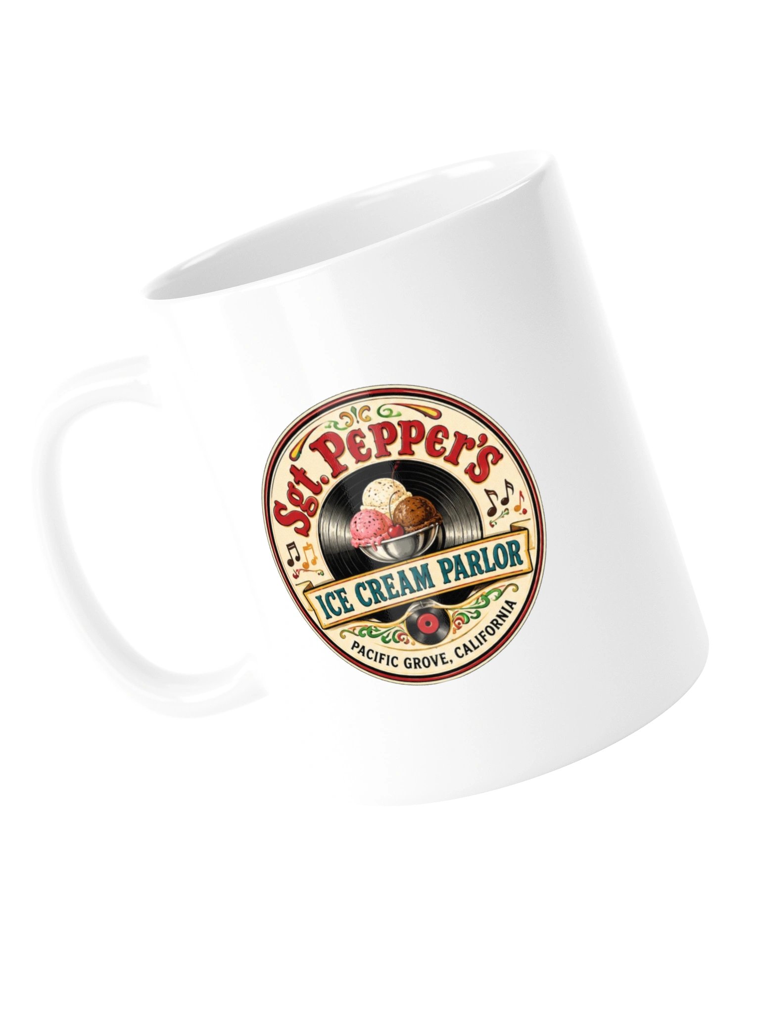 Sgt. Pepper's Ice Cream Parlor Classic Logo Mug product image (13)