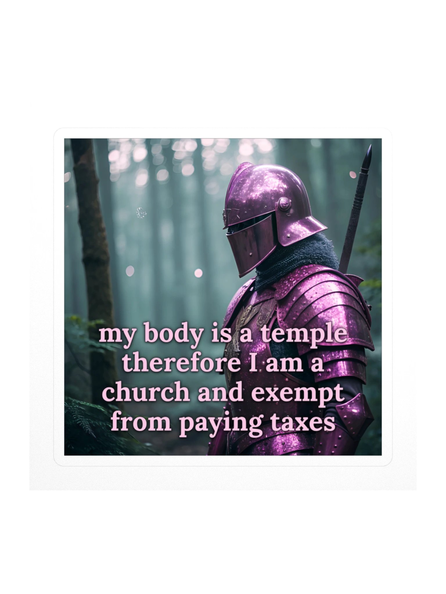 Temple Sticker product image (1)