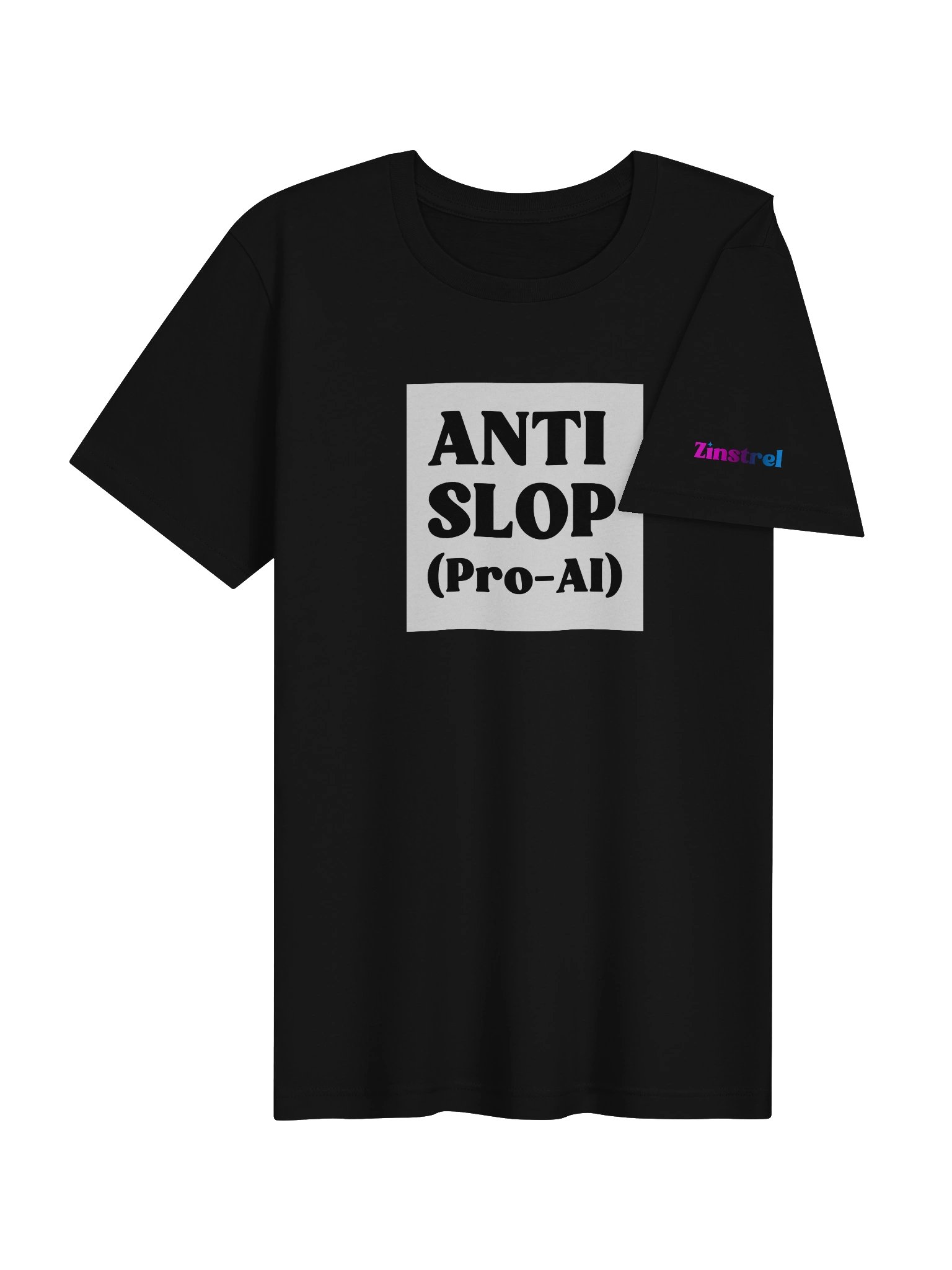Anti Slop Pro-AI Graphic Tee product image (28)