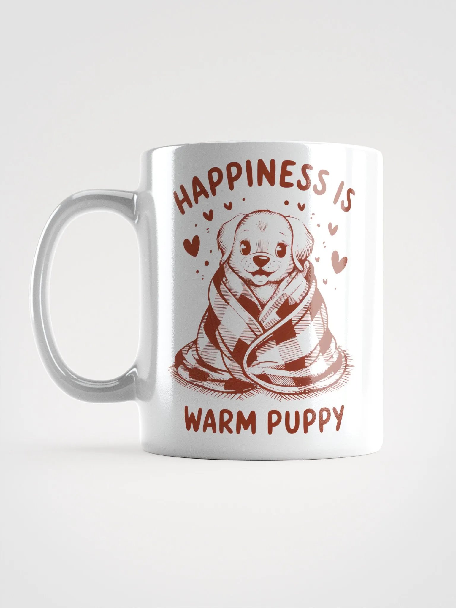 Warm Puppy is Happiness Mug product image (6)
