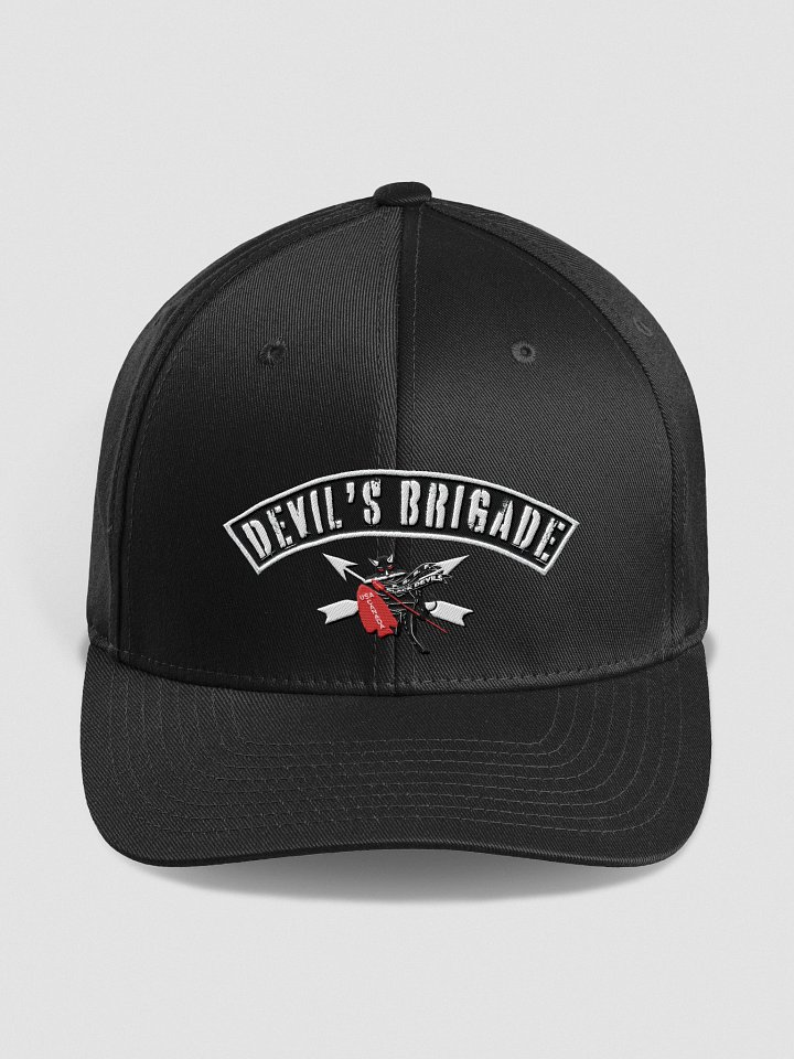 Devil's Brigade Fitted Hat, Rocker with logo product image (1)
