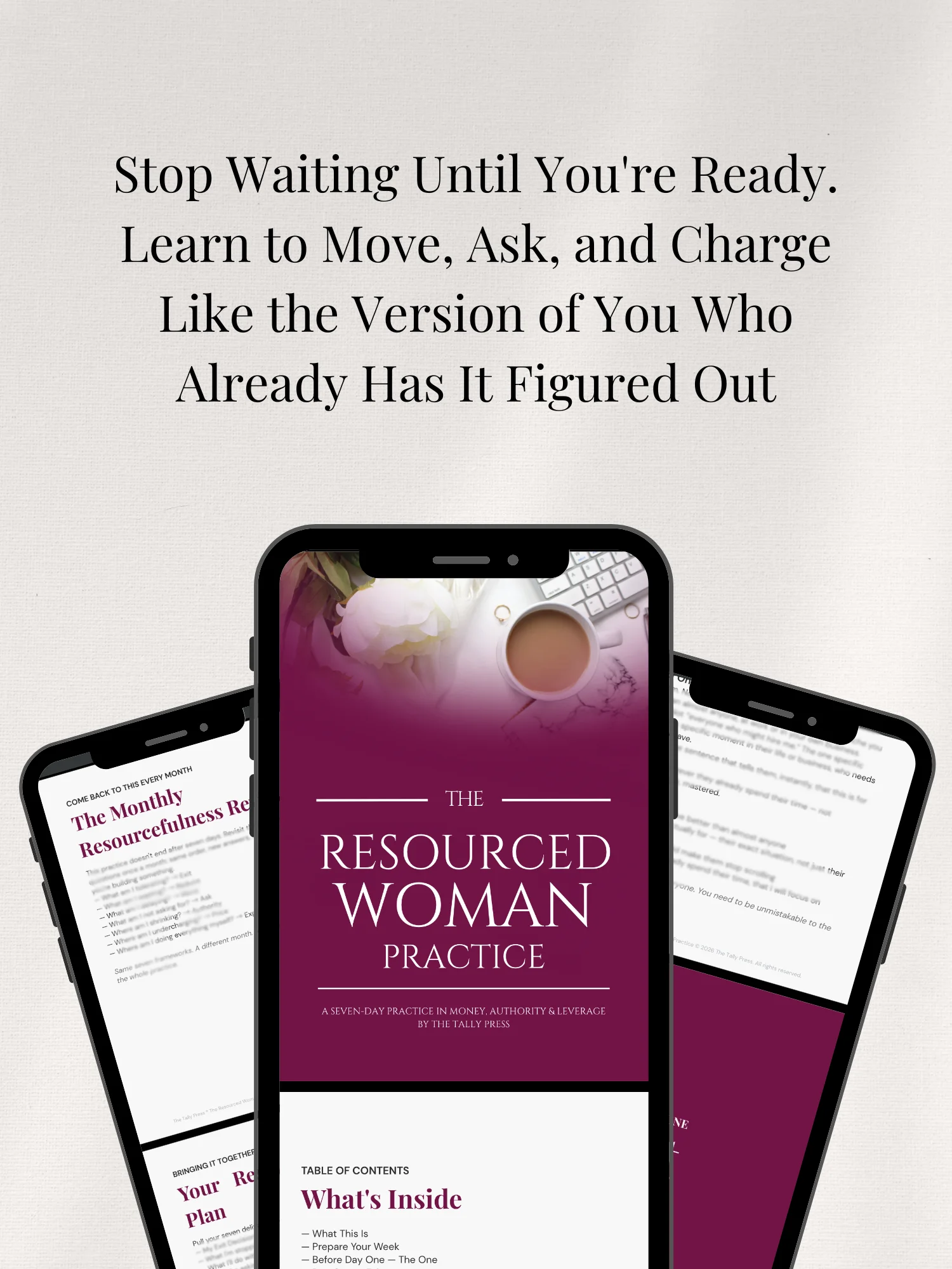 The Resourced Woman 7-Day Practice product image (3)