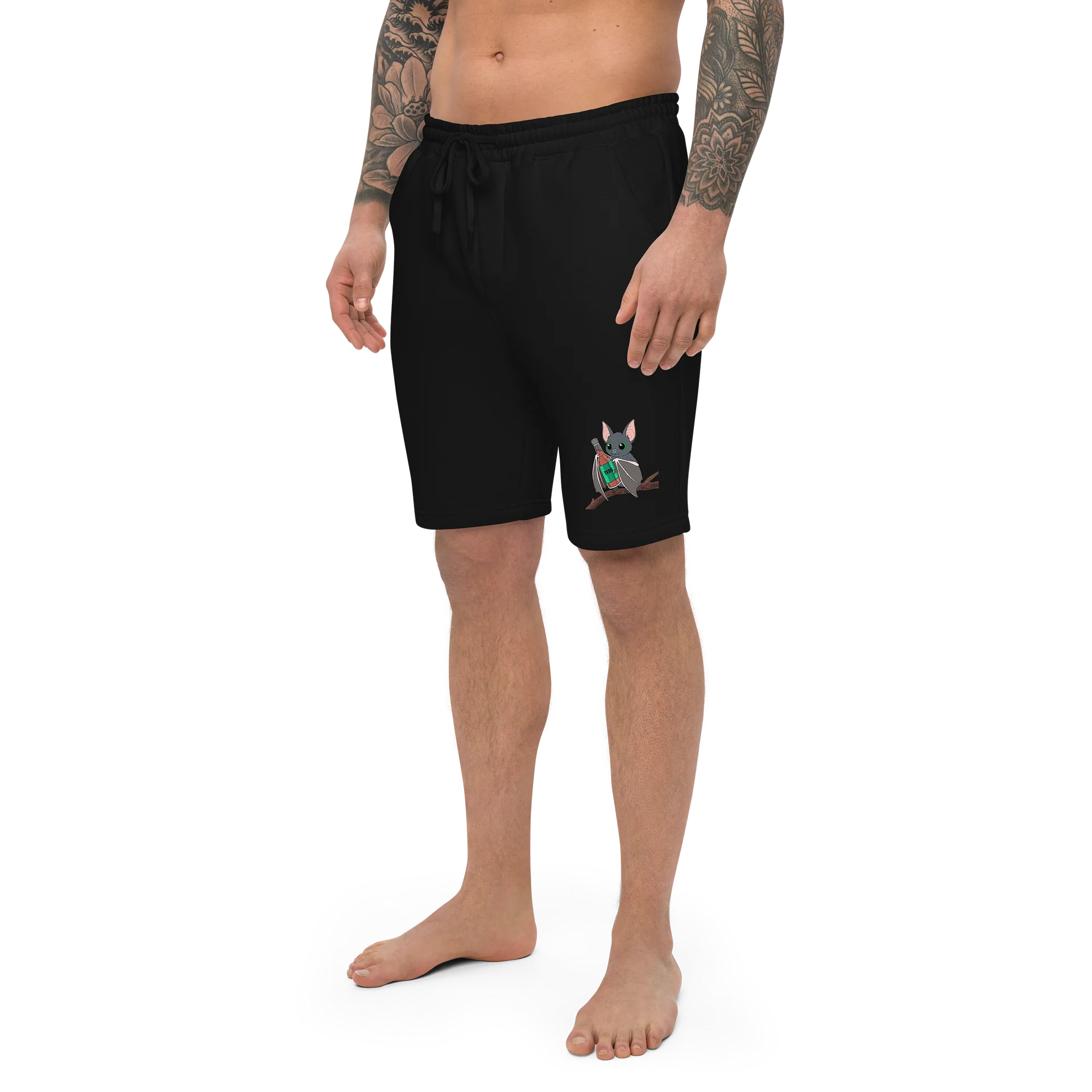 Spicy Bat Fleece Shorts product image (2)