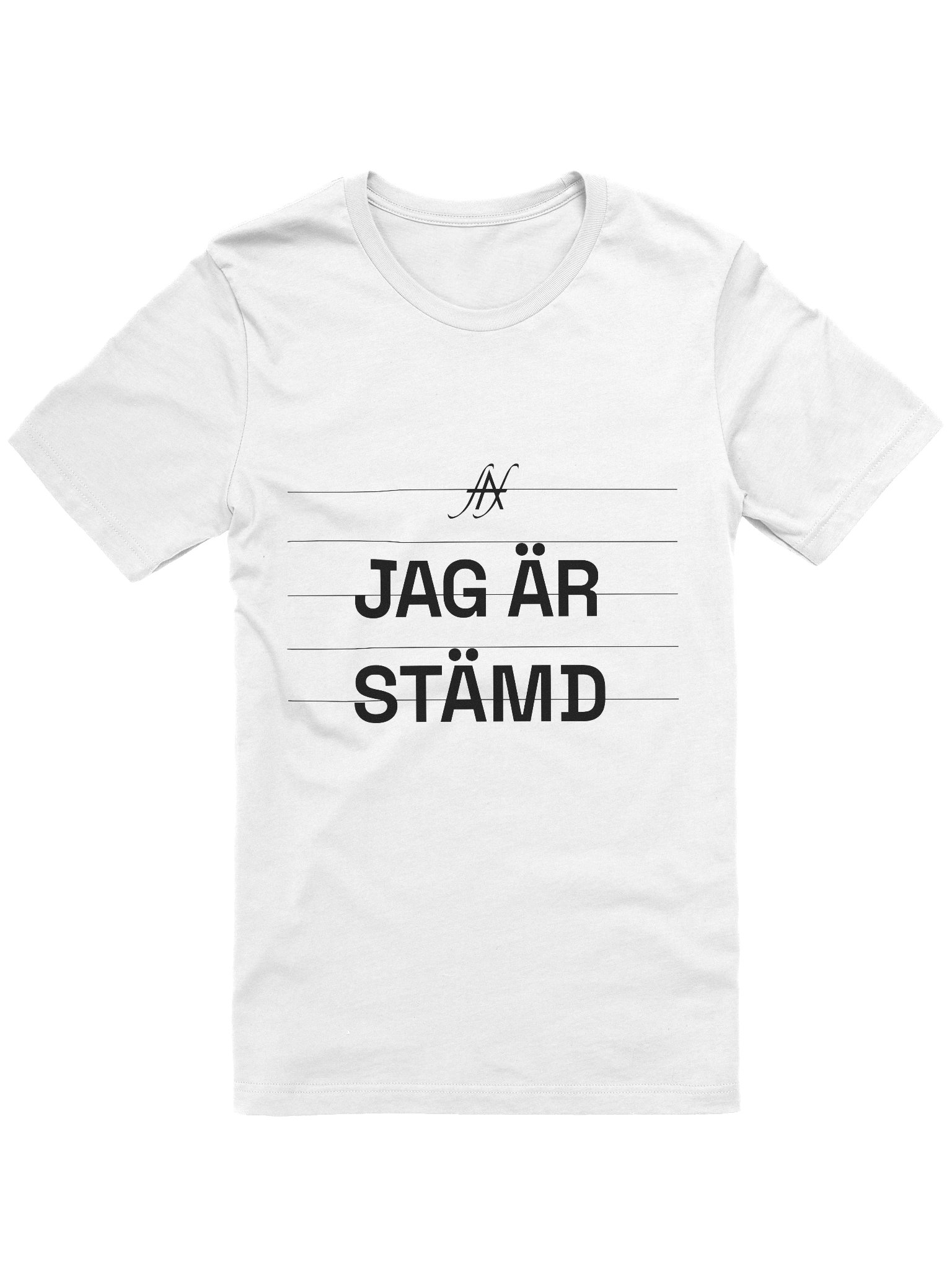 Jag är stämd, vit product image (1)