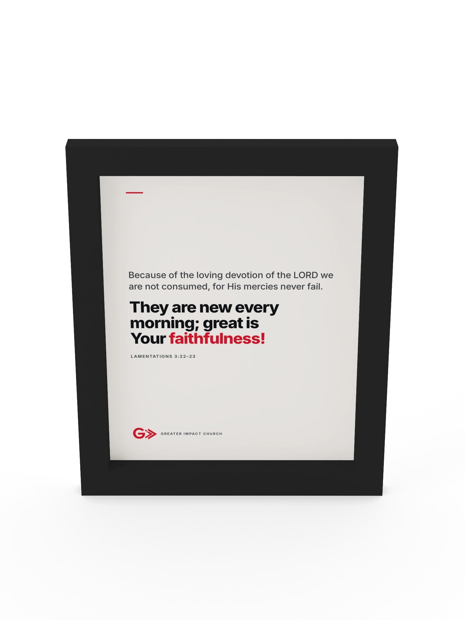 New Every Morning Framed Print product image (5)