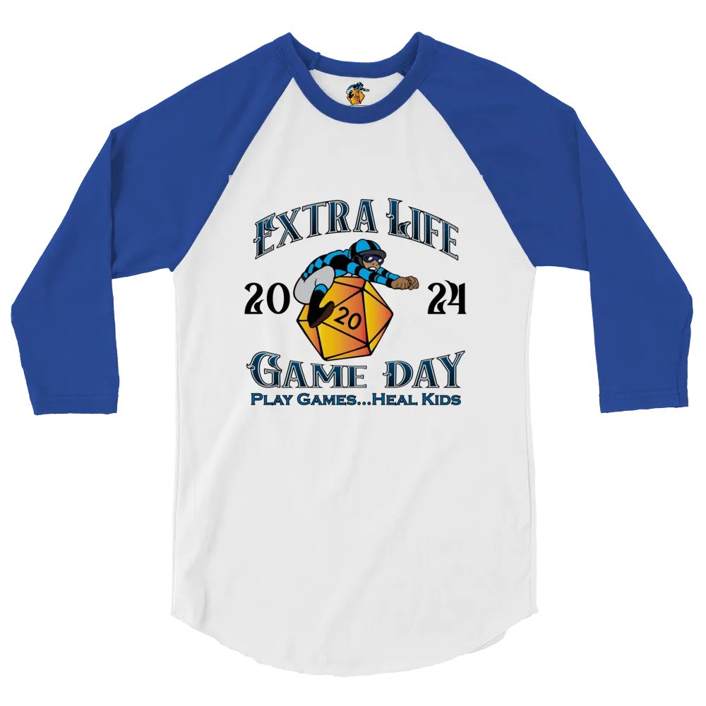 Extra Life Game Day 2024 Raglan Tee product image (2)