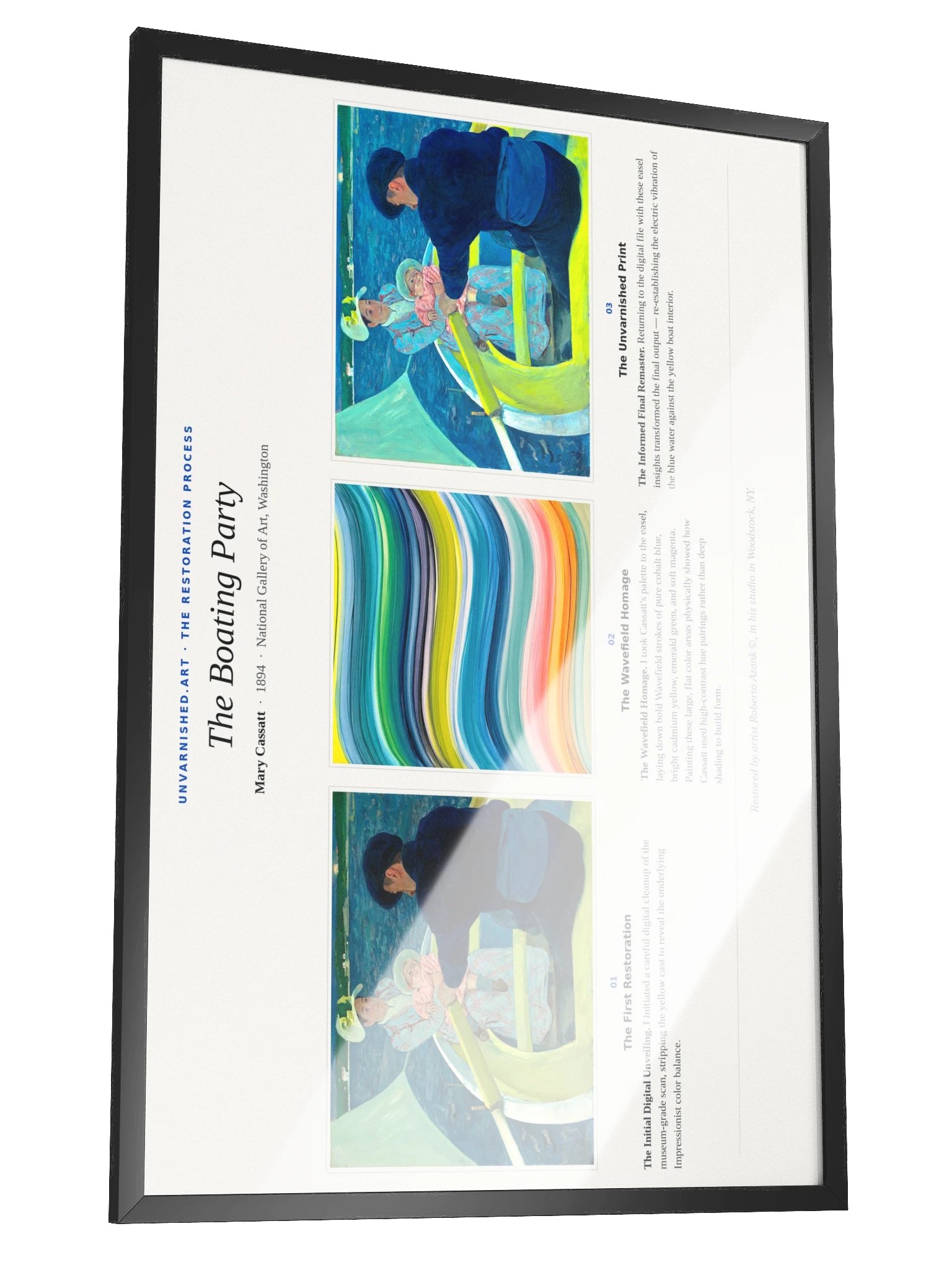 The Boating Party — Framed Process Poster product image (2)