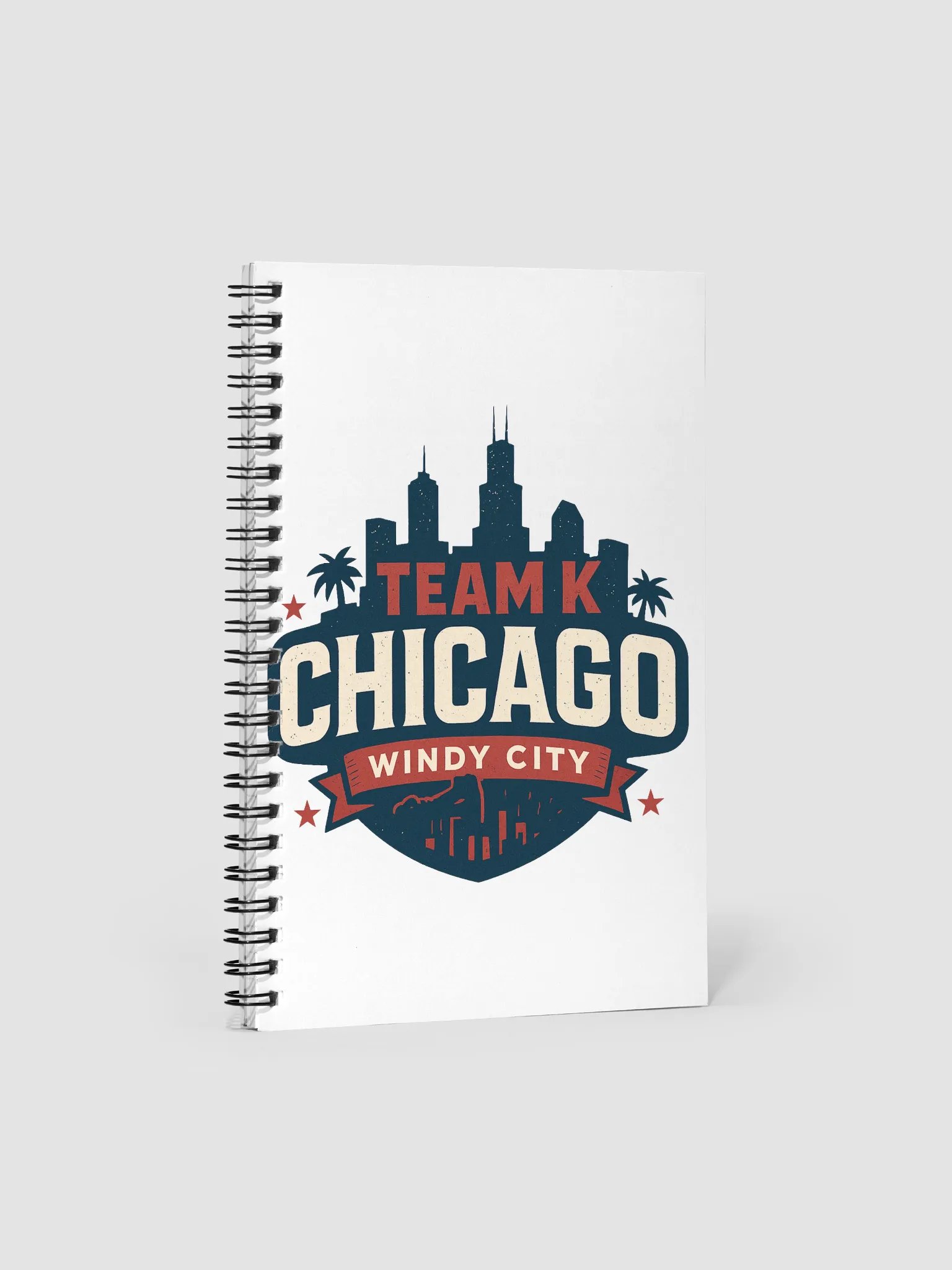Team K Chicago Spiral Notebook product image (1)