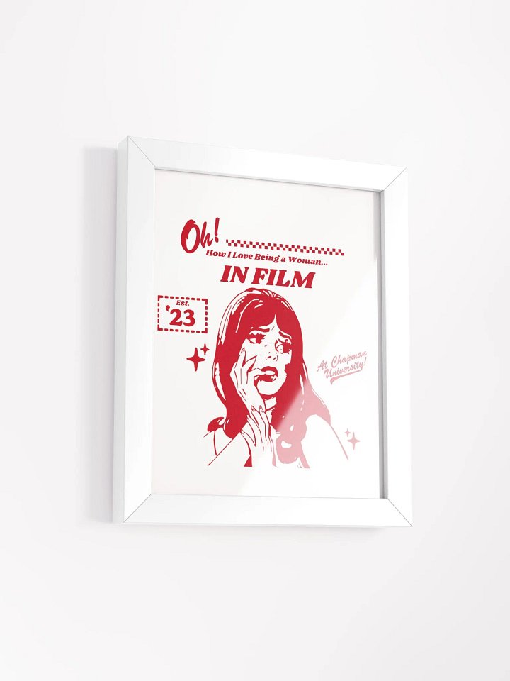 OH HOW I LOVE BEING A WIF... Framed Poster product image (16)