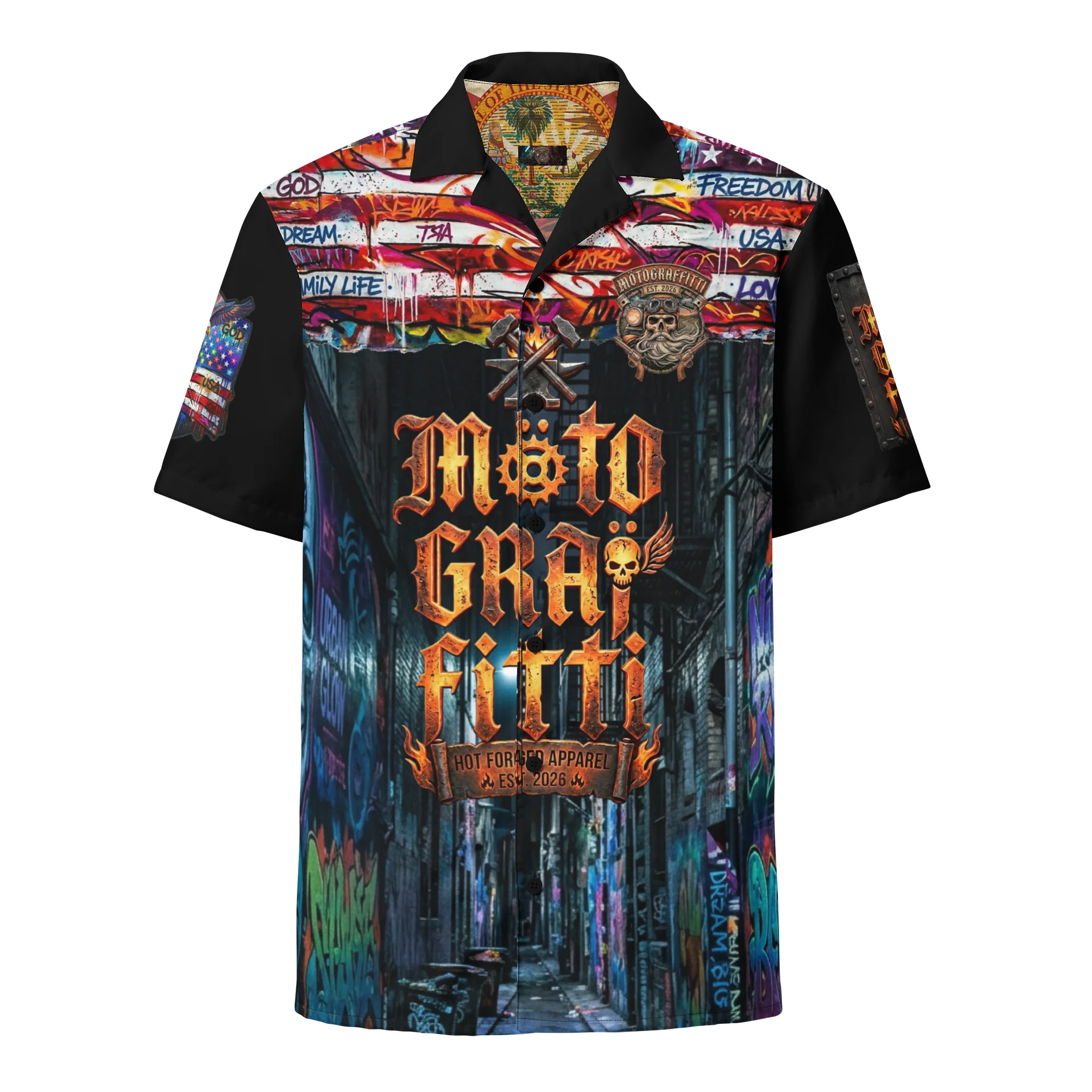 MötoGraffitti Club Shirt Graffitti Alley product image (1)