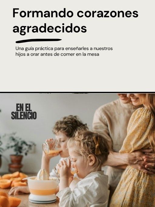 Guía Práctica para Enseñar a tus Hijos a Orar en la Mesa product image (1)
