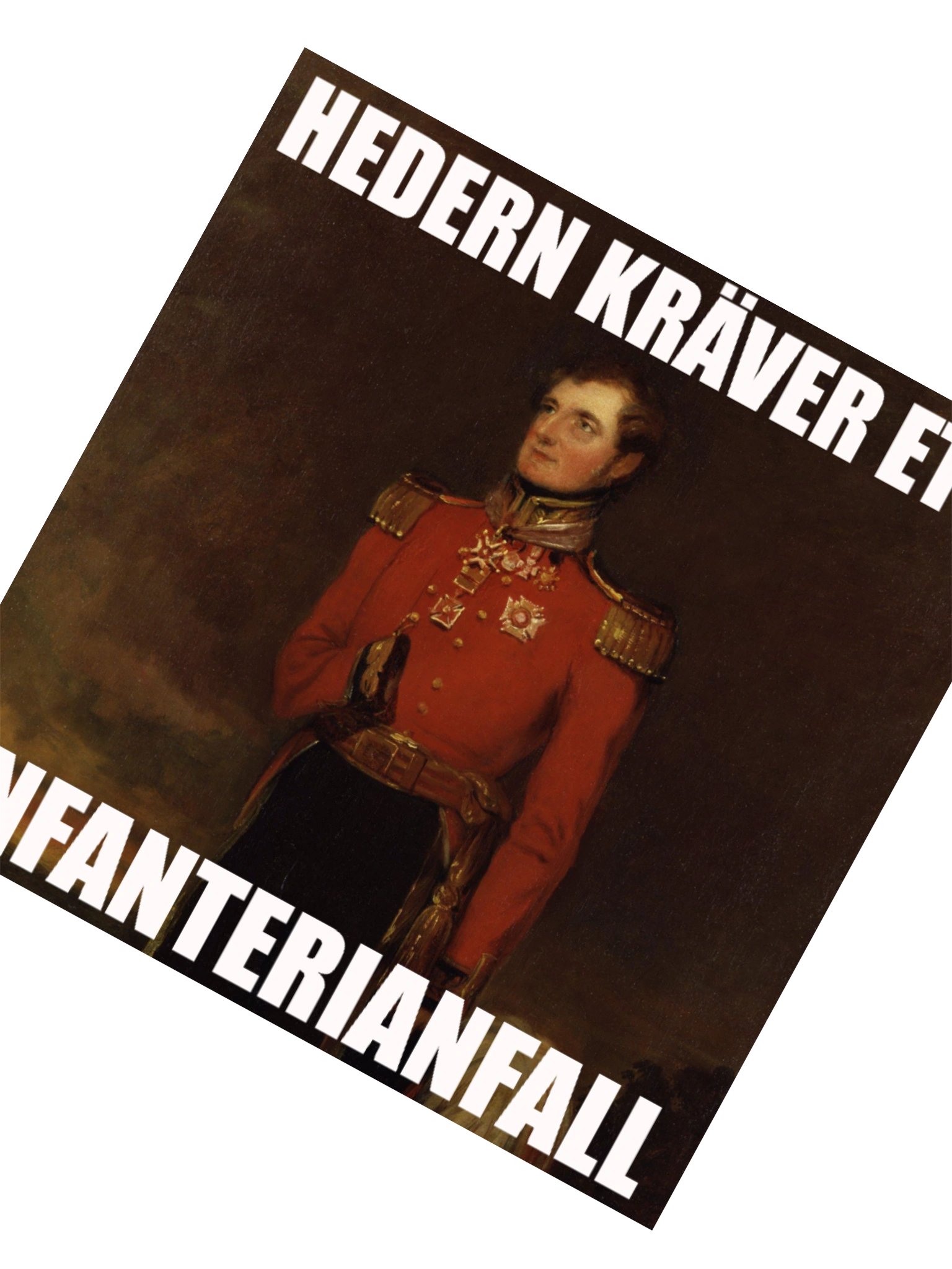Hedern kräver ett infanterianfall (Sticker) product image (4)