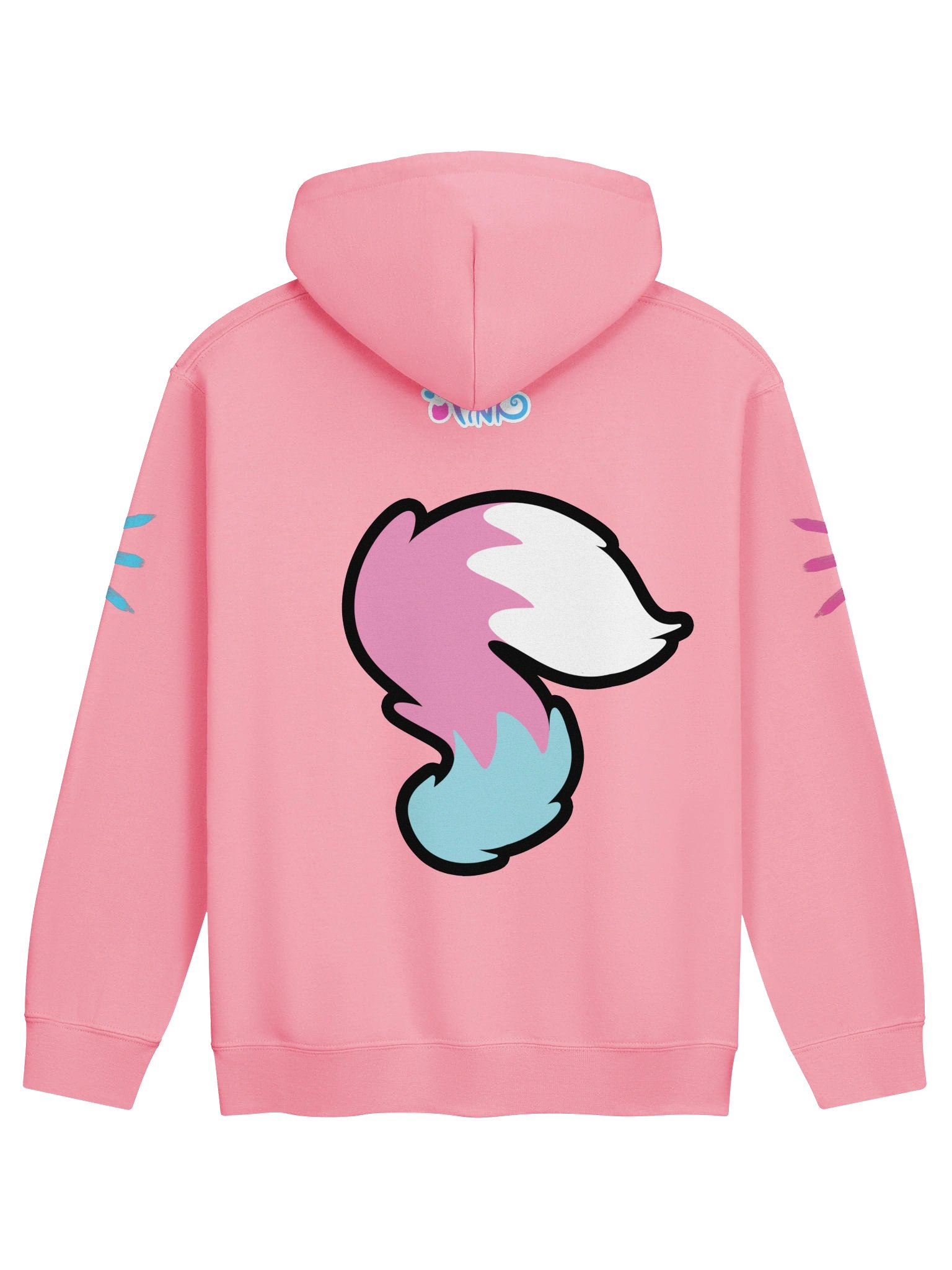 Cats In Pink | Clef Unisex Hoodie product image (2)