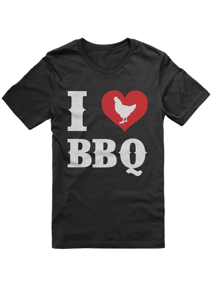 I Love BBQ T-shirt product image (1)