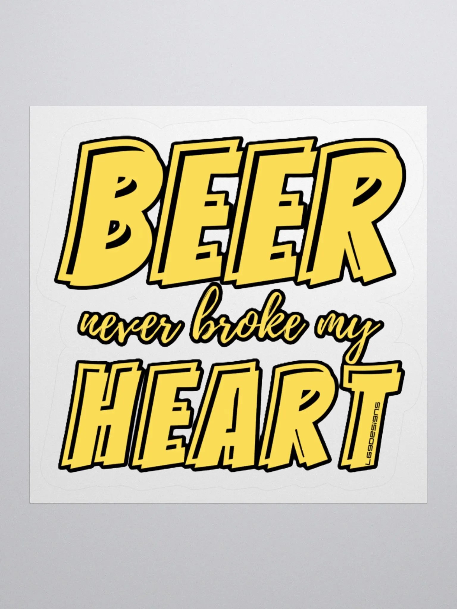 BEER NEVER BROKE MY HEART product image (3)