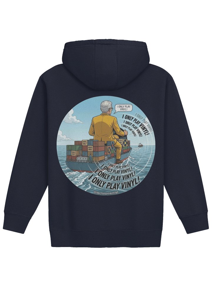 I Only Play Vinyl Hoodie product image (2)