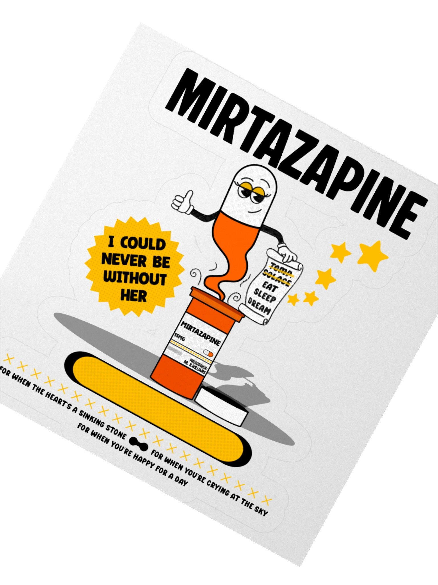 Mirtazapine Sticker product image (4)