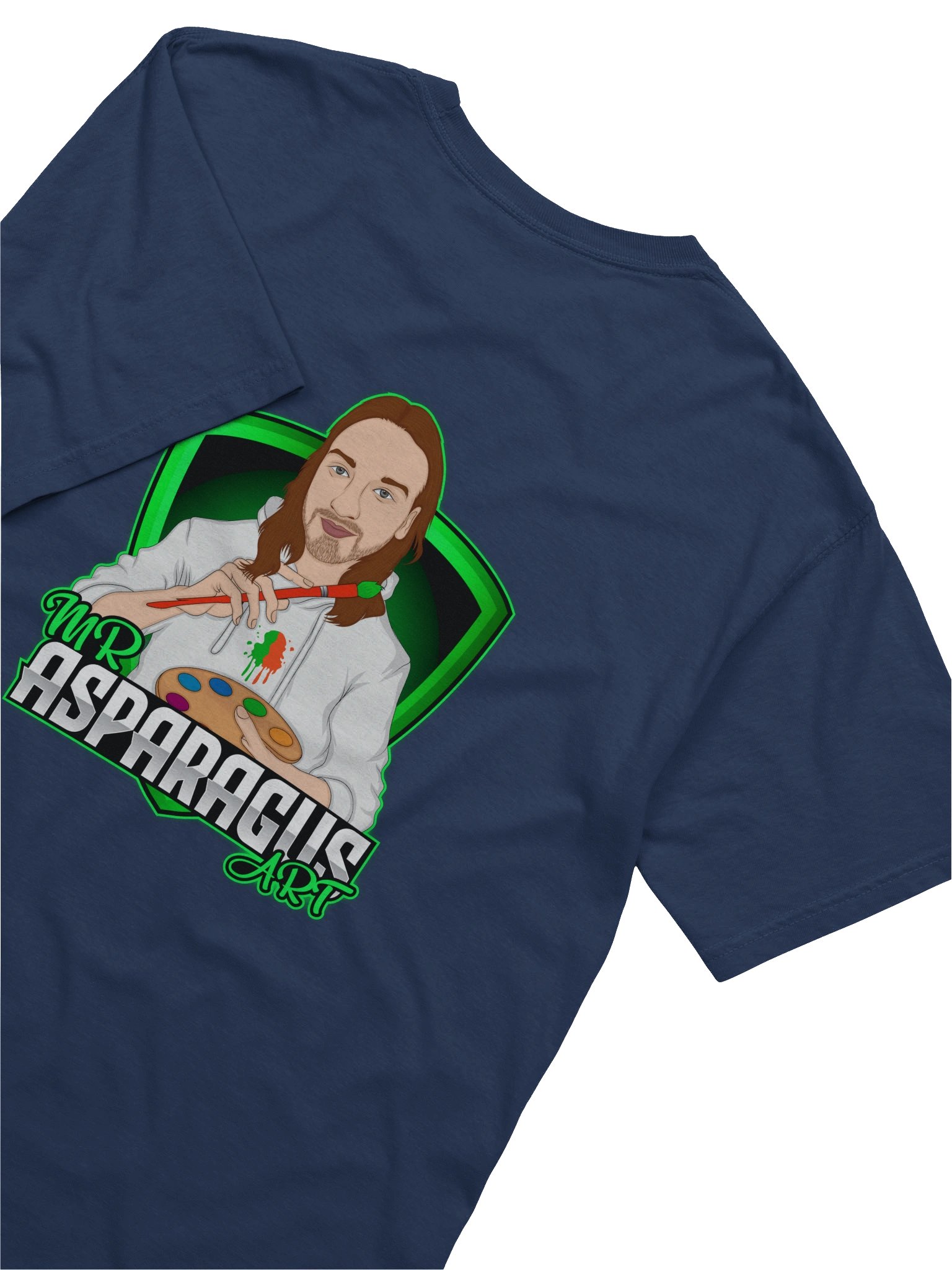Mr. Asparagus Fallen Angel Artistic Logo Comfort T-Shirt product image (38)