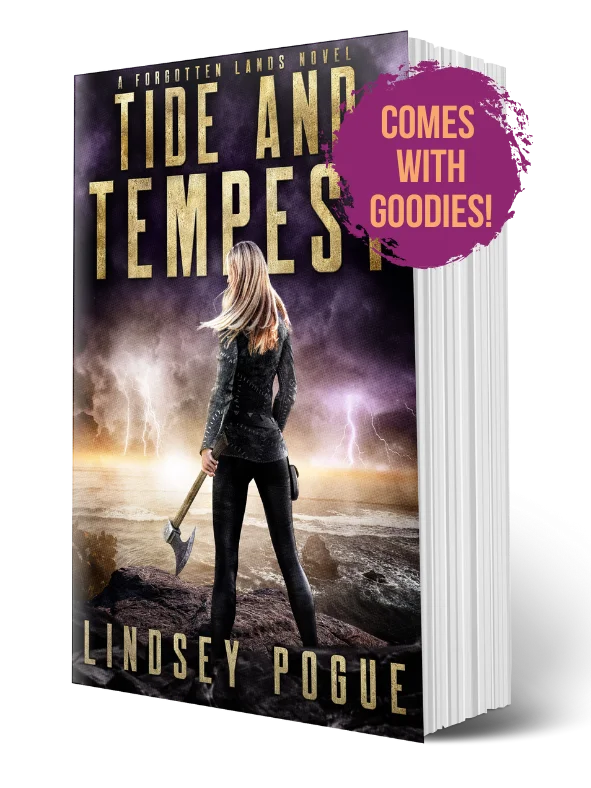 Tide and Tempest, A Forgotten Lands Novel (Signed Paperback) product image (1)