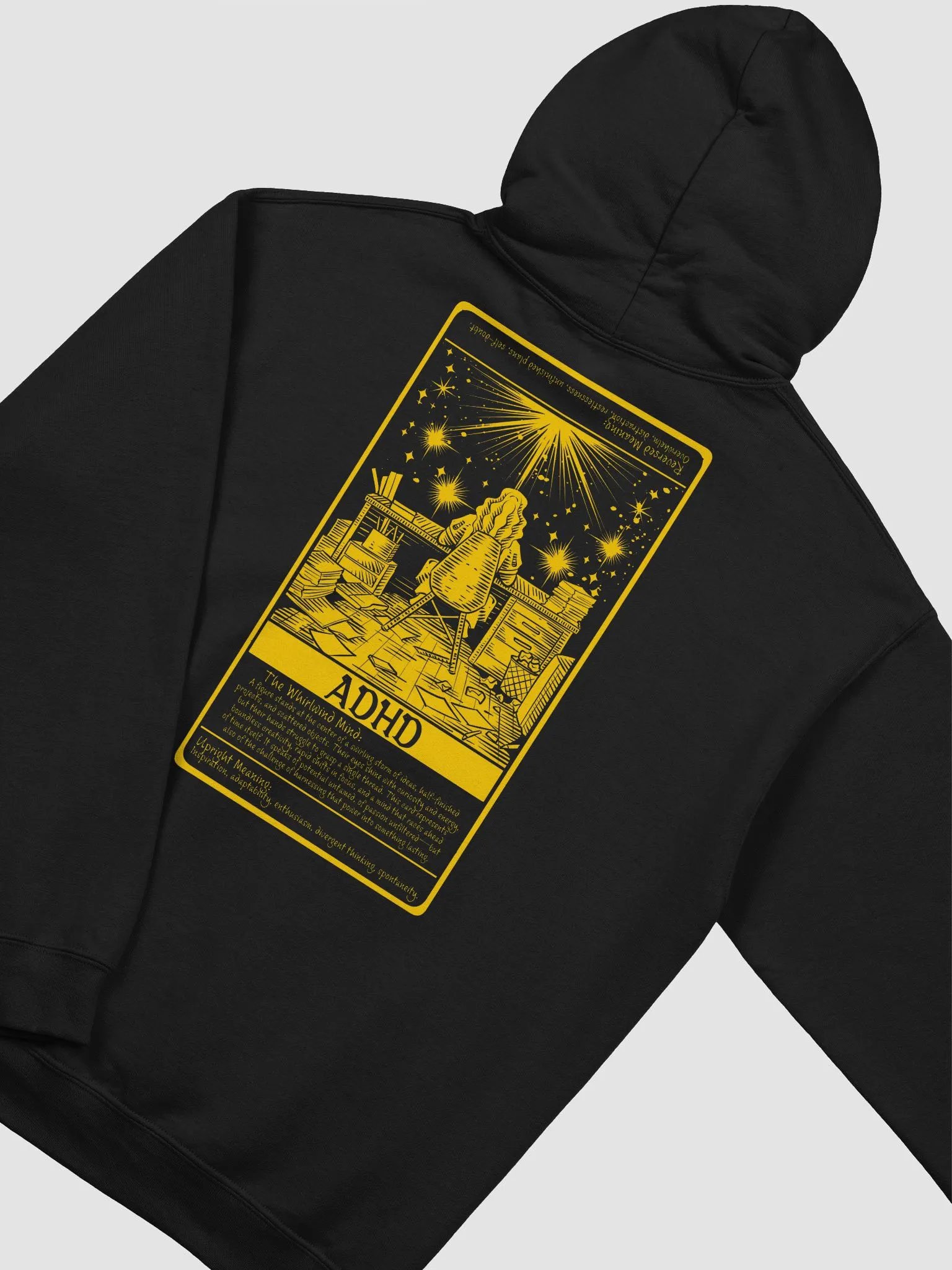 ADHD Tarot Hoodie product image (1)