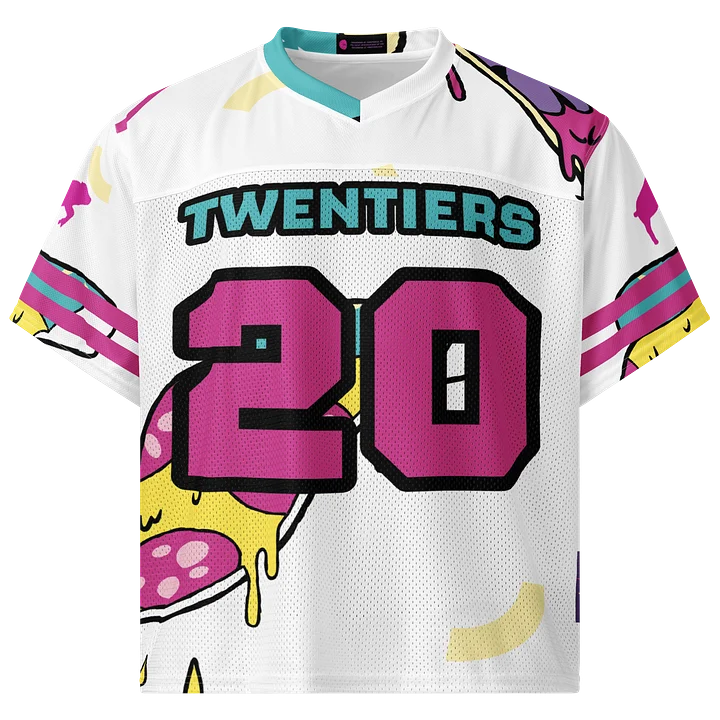 Drippy Cheese Boxy Football Jersey product image (1)