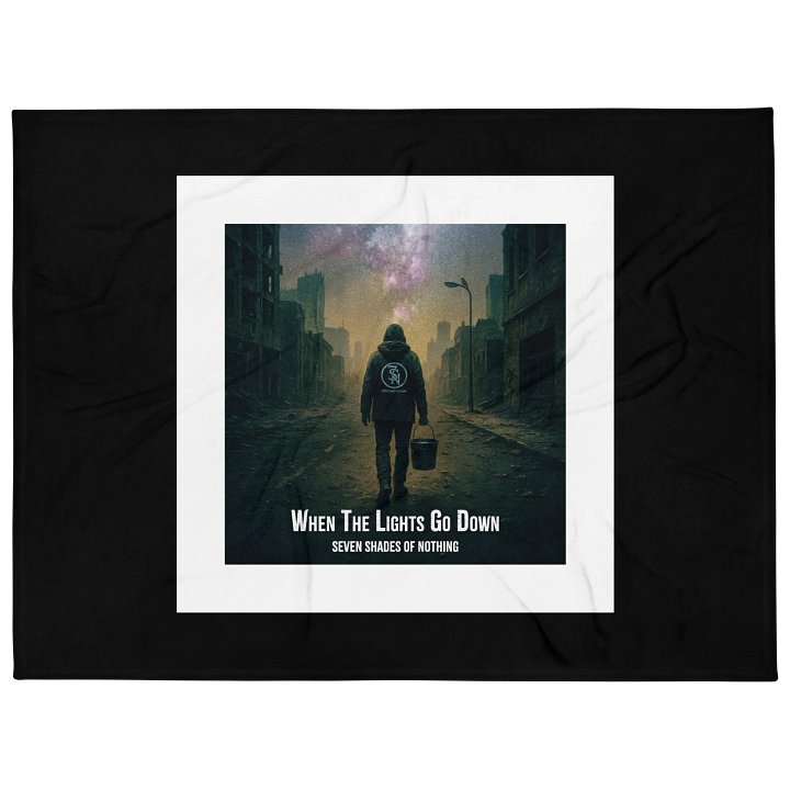 When The Lights Go Down | Original Single Artwork – Throw Blanket product image (2)