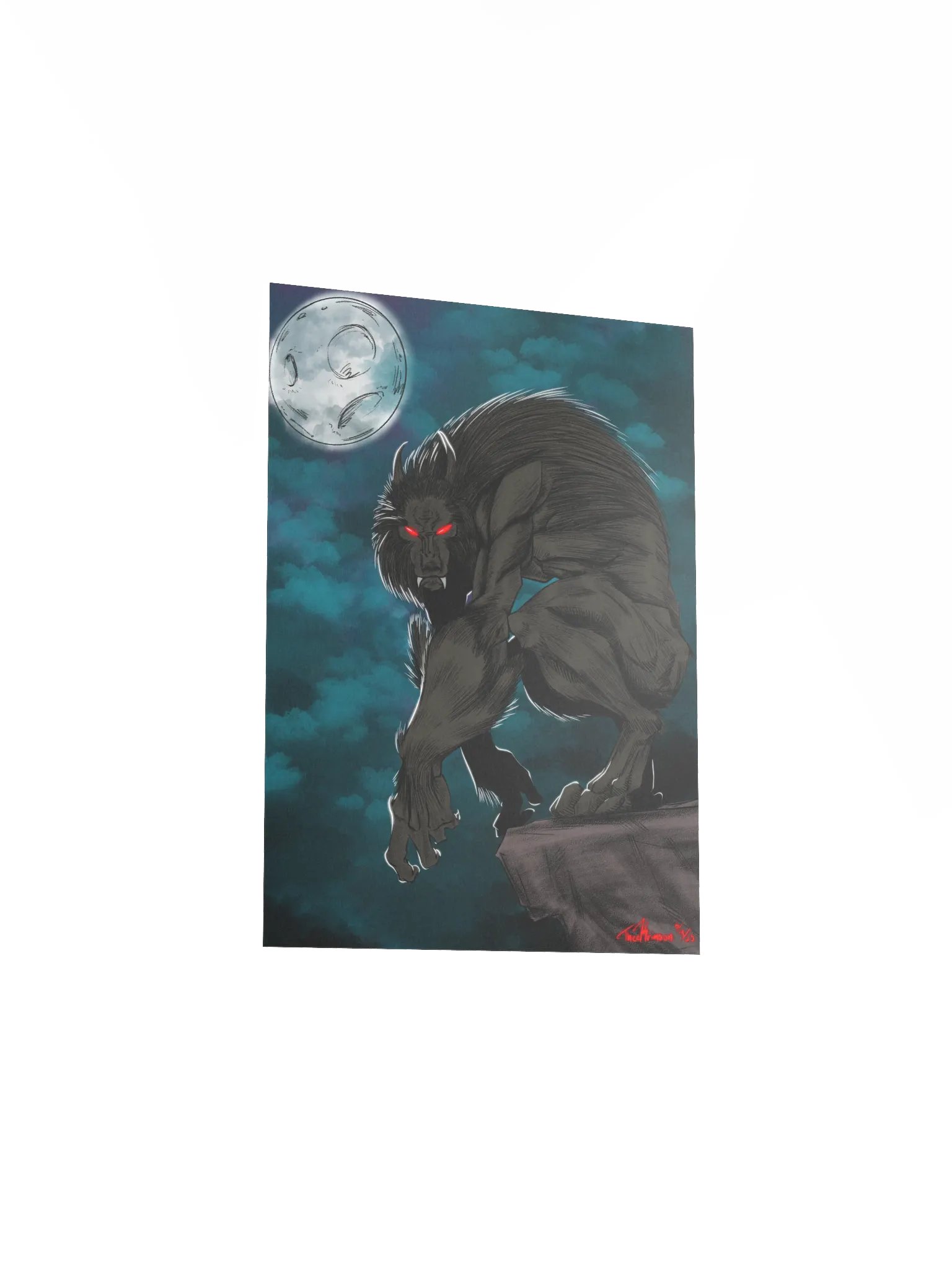 Werewolf - Signed Matte Poster product image (19)