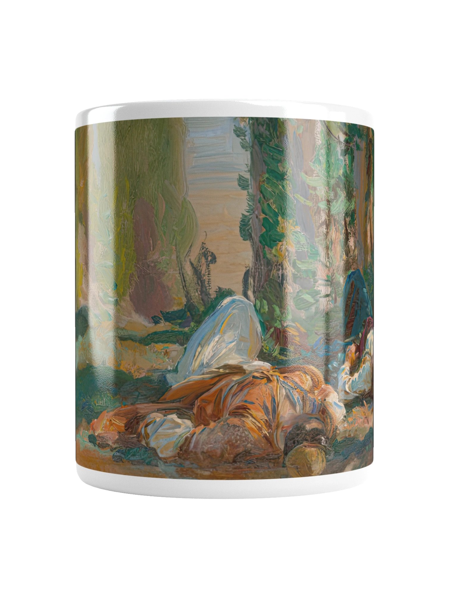Under the Cypress Trees at Corfu Mug product image (7)