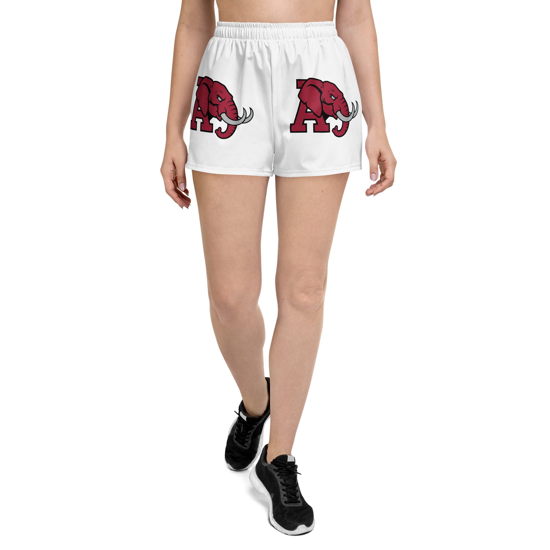 Women's Elephant Ink Athletic Shorts product image (1)