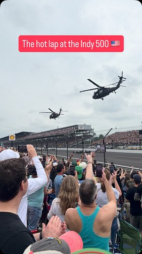Heck of a way to spend Memorial Day Weekend 🇺🇸🏁🏎️

#indianapolismotorspeedway #indy500