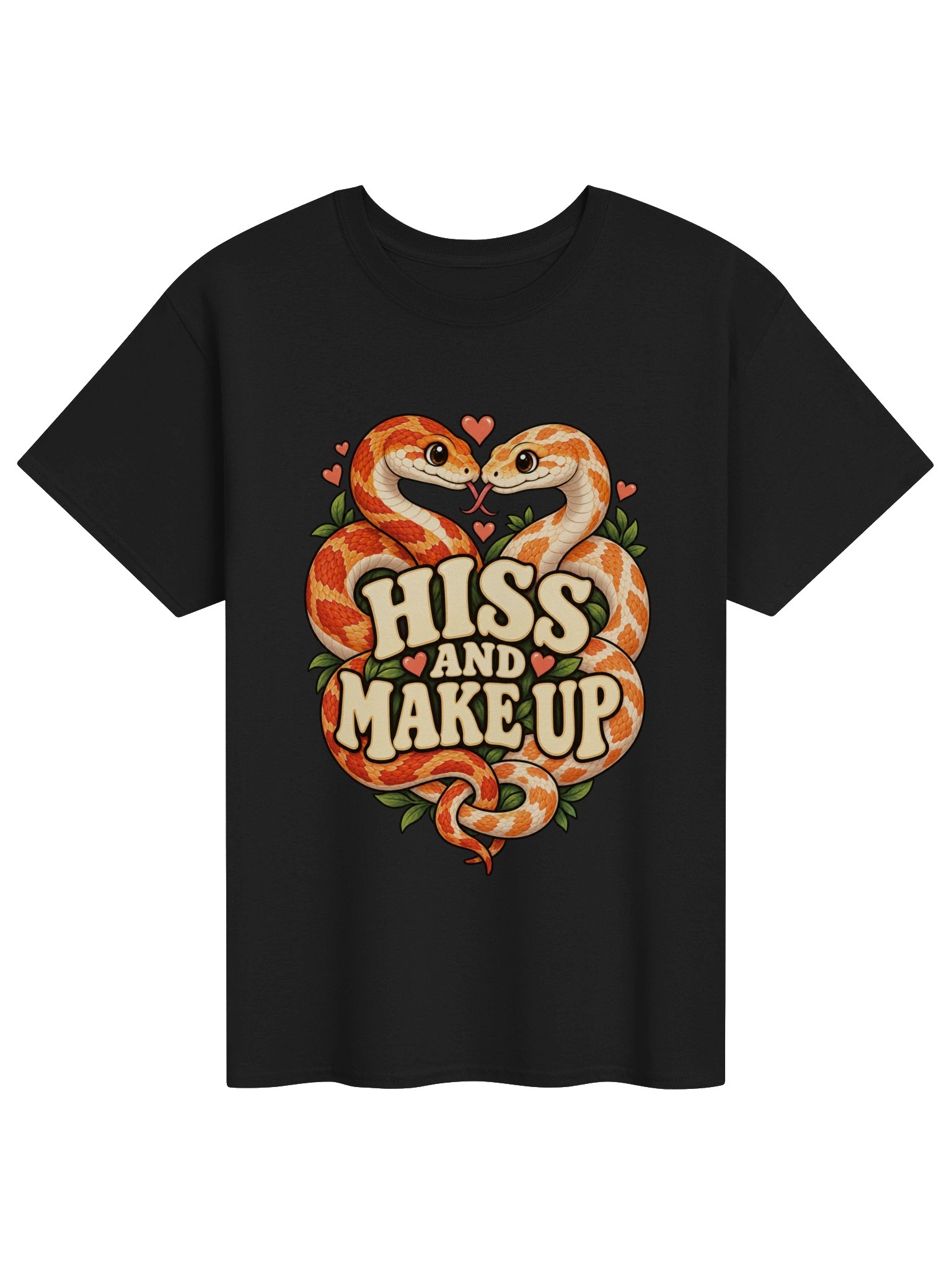 Hiss And Make Up Corn Snake T-Shirt product image (1)