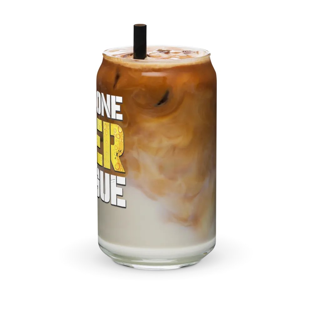 Warzone Beer League - Can Shaped Glass product image (12)