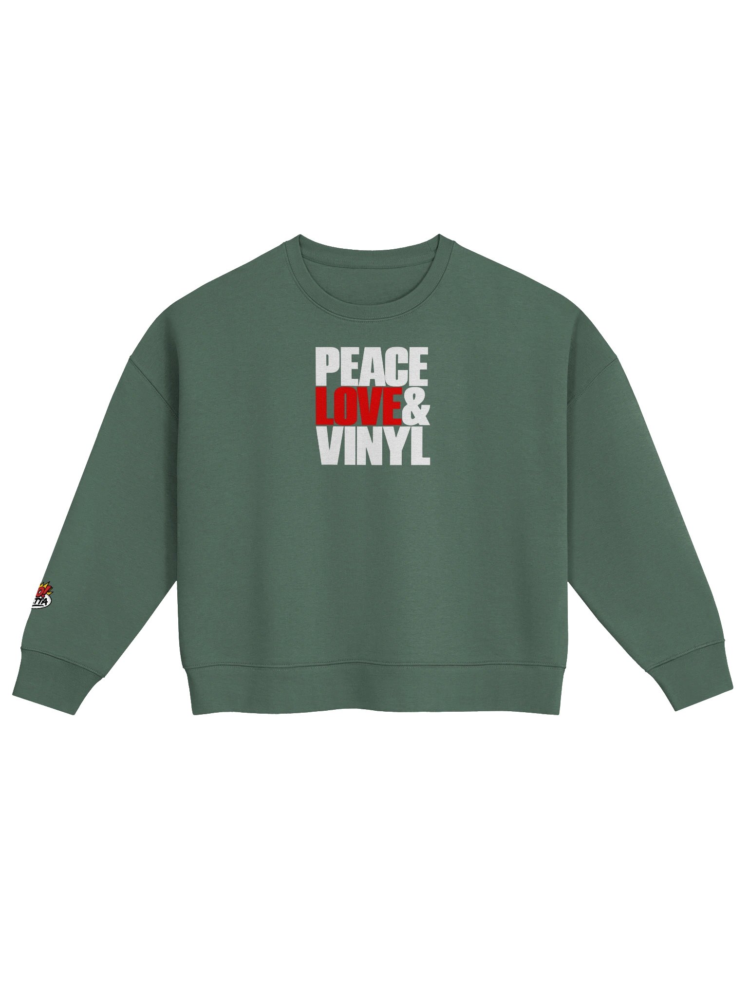 PLV WOMEN'S SWEATSHIRT - WHITE LETTERS product image (1)