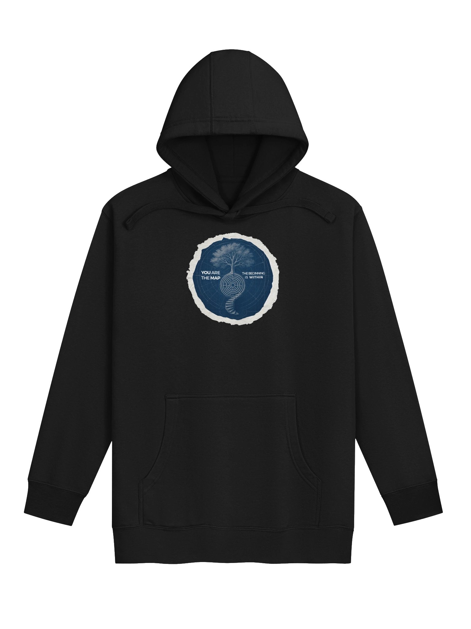 Blueprint Map Portal - Hoodie product image (1)