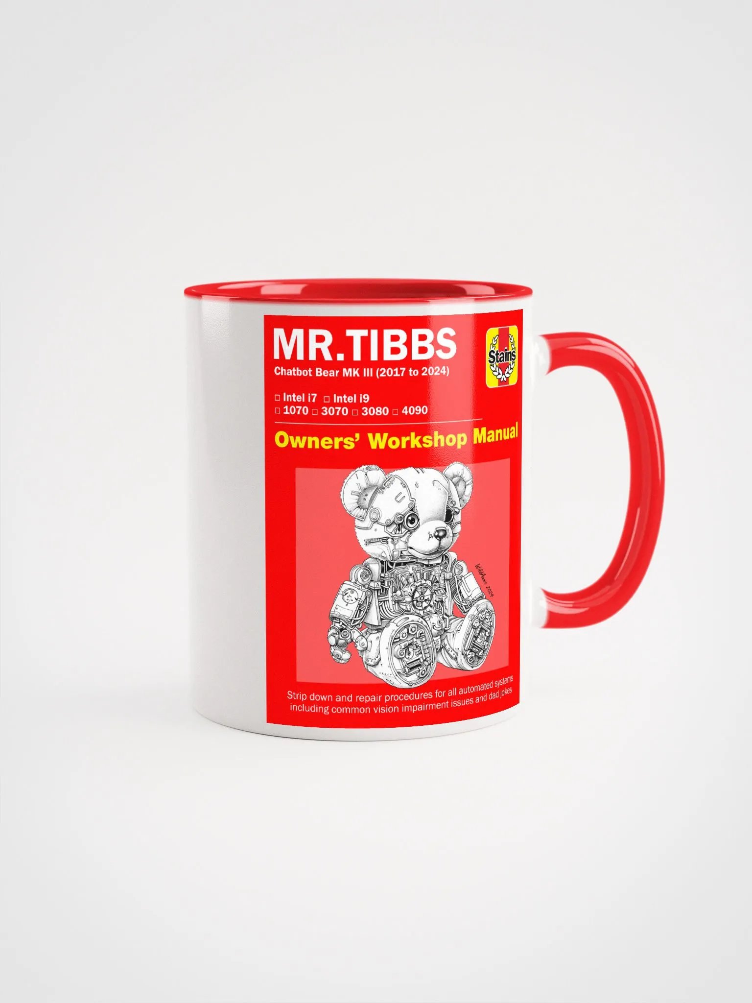 Mr.Tibbs Owners Workshop Manual (mug) product image (56)