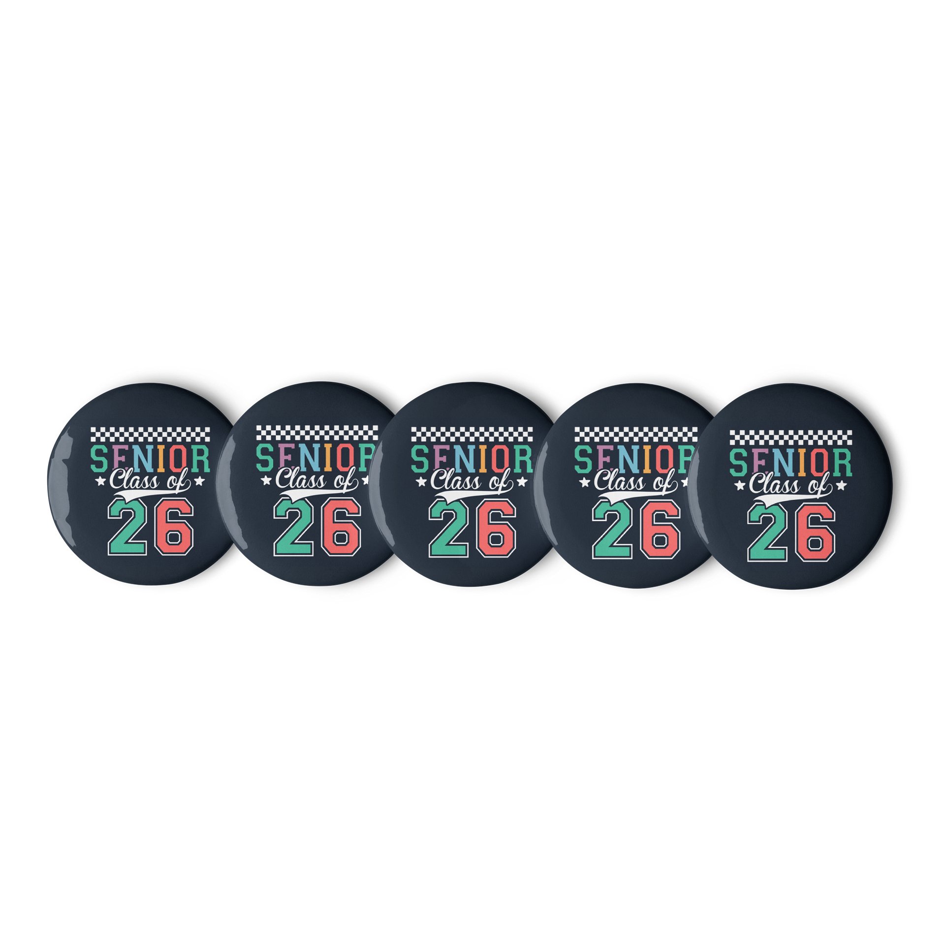Senior Class of ‘26 Varsity Navy Pin Set product image (2)
