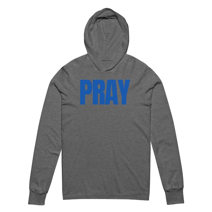 PRAY BLUE RETRO SPECIAL EDITION LONG SLEEVE TEE product image (2)