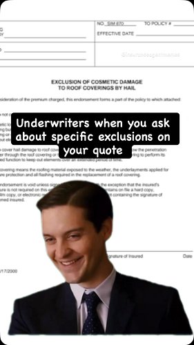 No wonder the premium was low #insuranceagentmemes #insuranceagentproblems #insurancememes #insuranceagent #sales