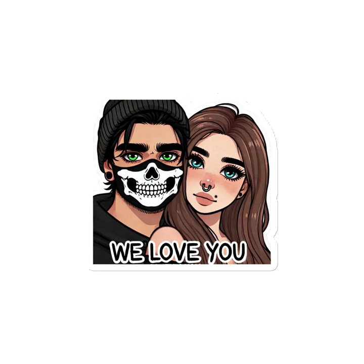We love you magnet. product image (2)
