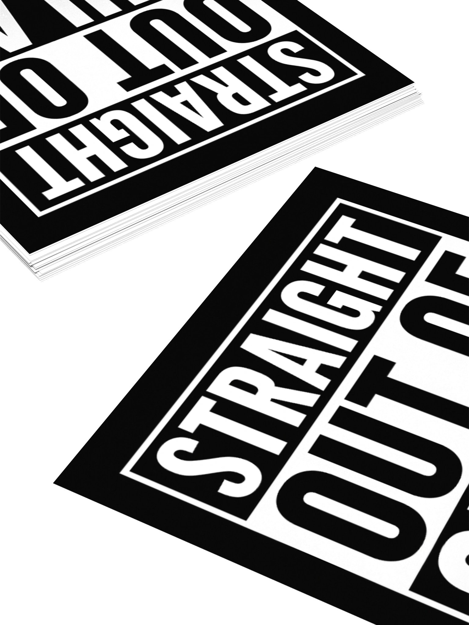 Straight Out of Gulag Kiss Cut Sticker product image (4)
