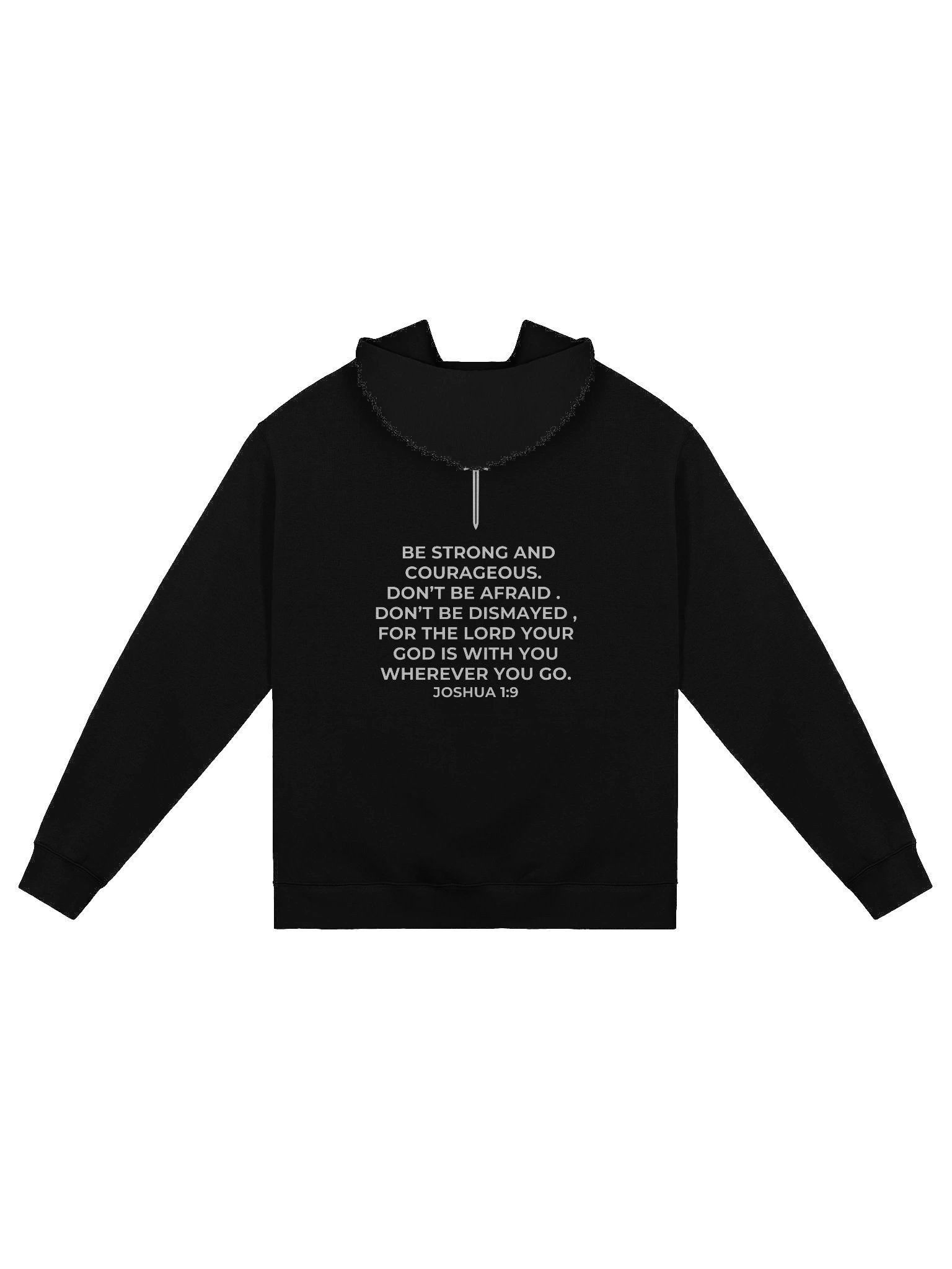 Joshua 1:9 Eclipse Oversized Hoodie product image (3)